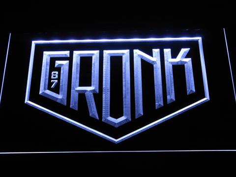 New England Patriots Gronk Logo LED Neon Sign